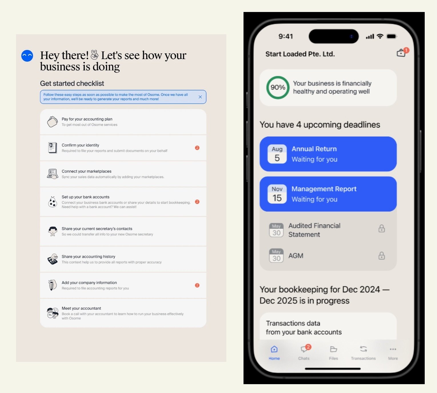 Osome Fintech 2026 | Vermilion Pinstripes