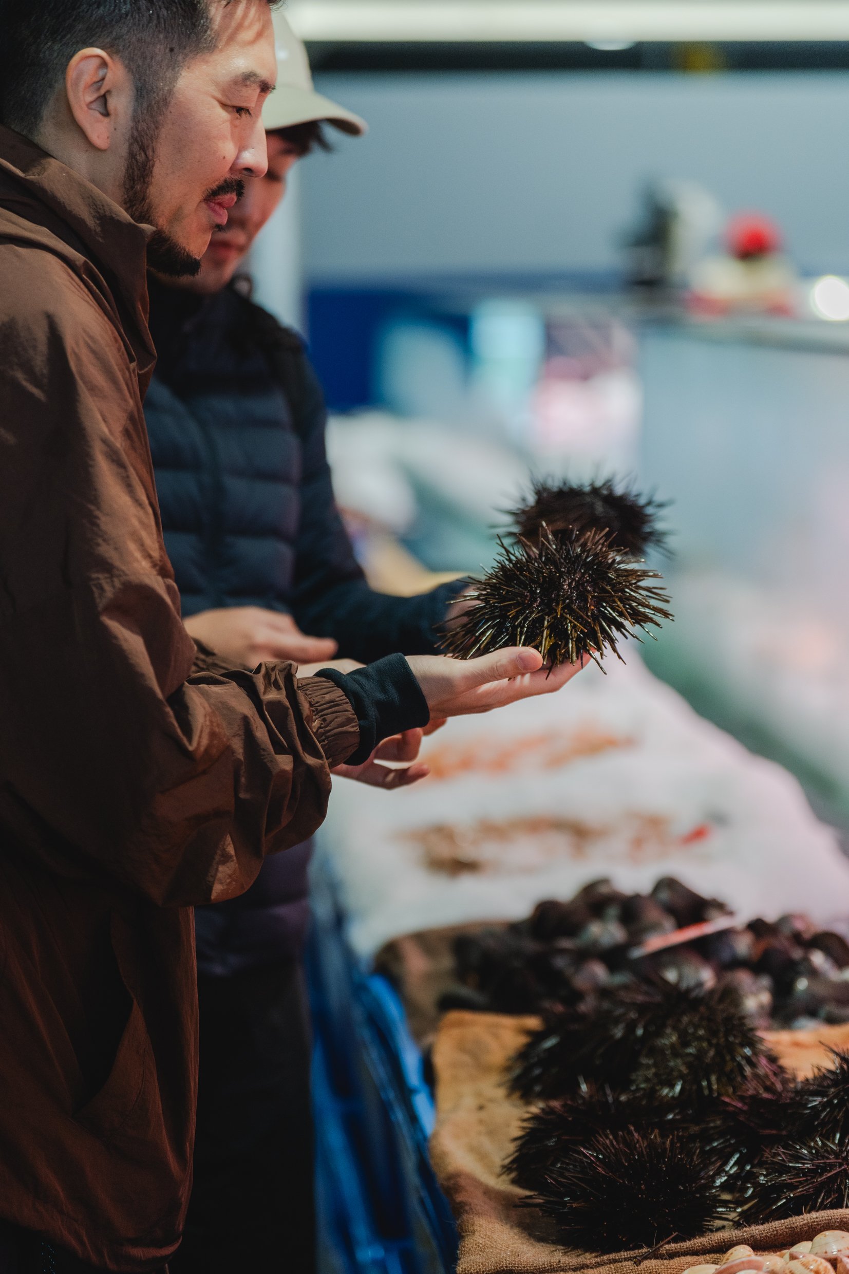 Chef Shono getting fresh produce | Mensho Tokyo Sydney | Vermilion Pinstripes