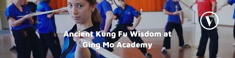 Ging Mo Academy | Vermillion Pinstripes