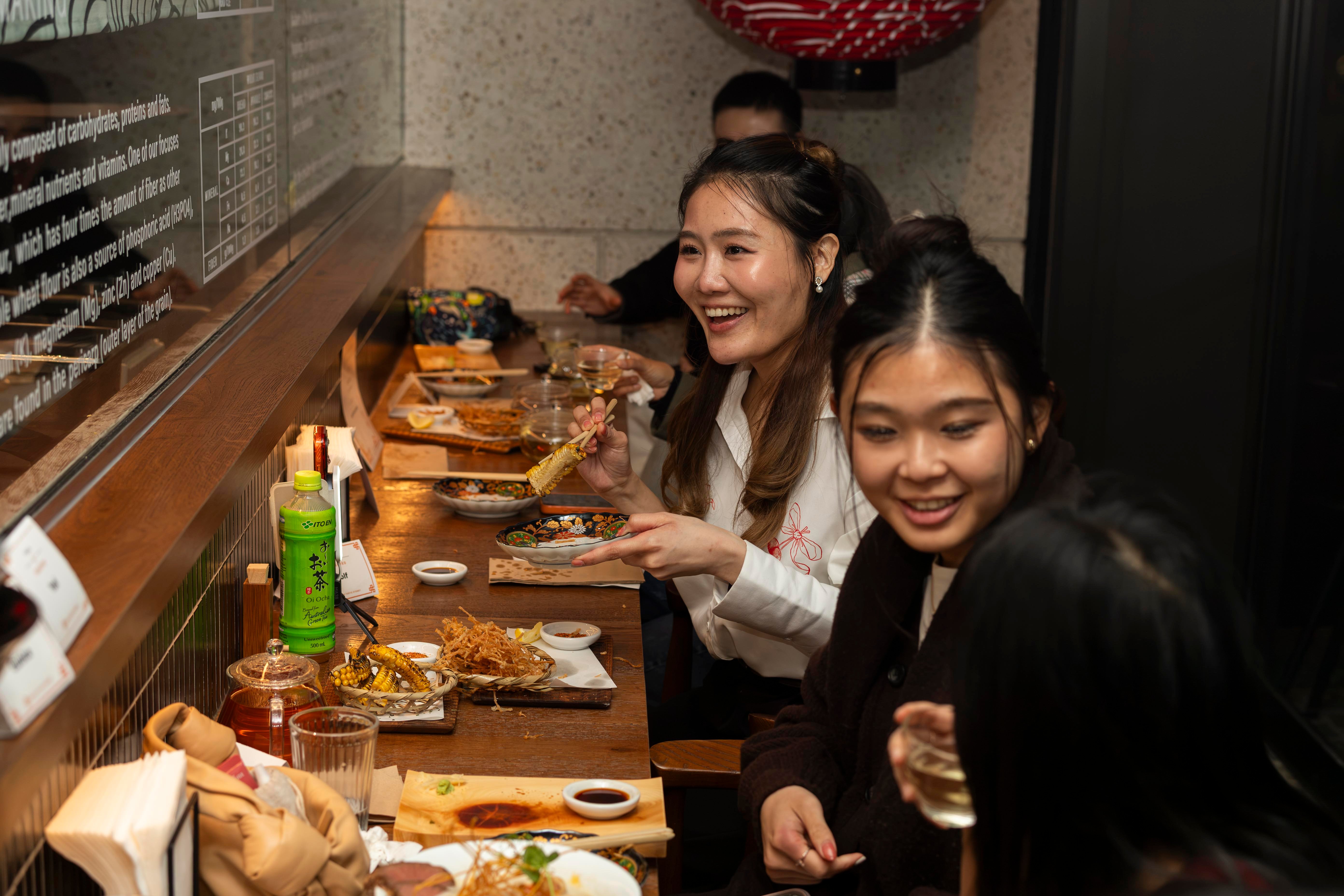 Great dining with friends at Mensho | Mensho Tokyo Sydney | Vermilion Pinstripes