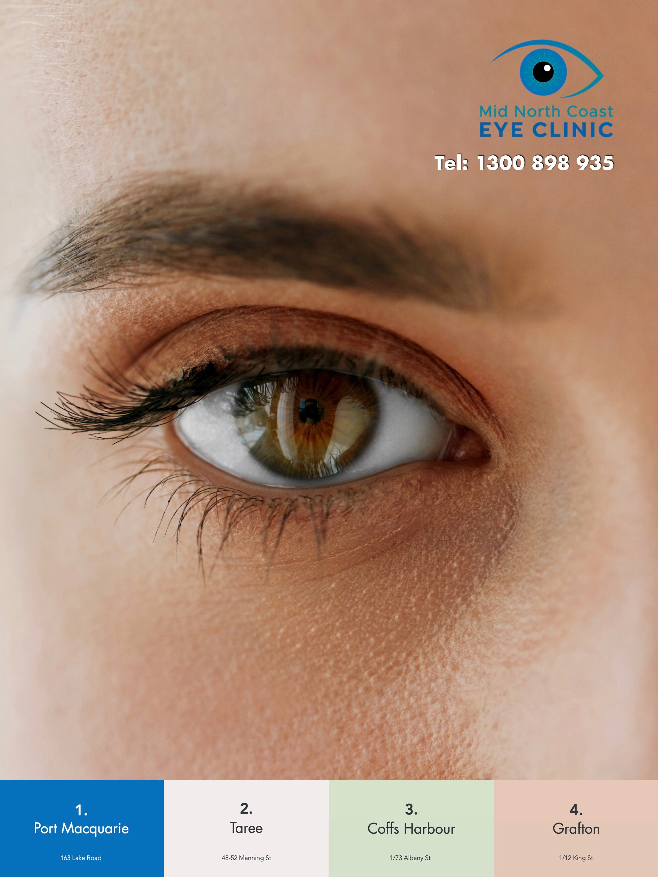 Mid North Coast Eye Clinic information brochure