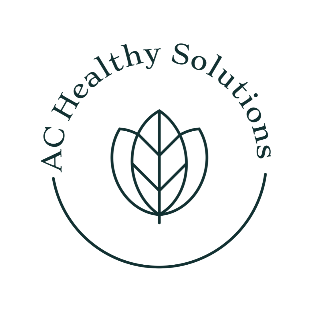 AC Healthy Solutions logo simplified by Vermilion Pinstripes