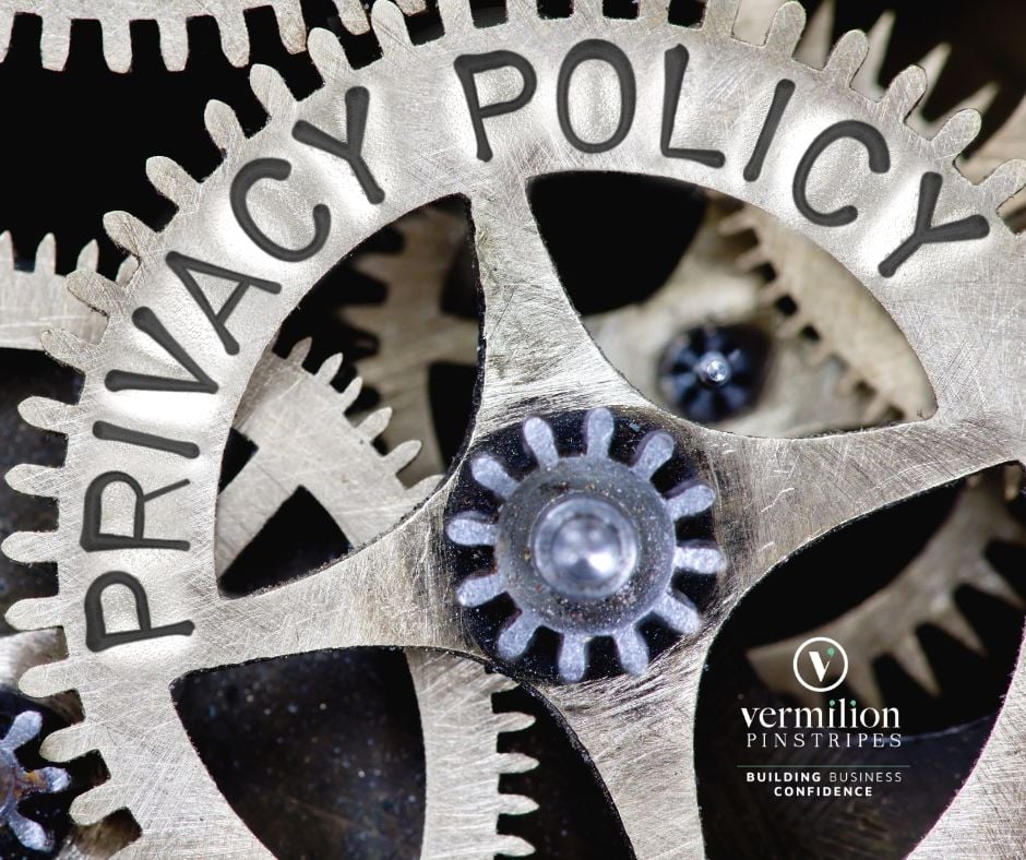 Privacy Policy - Vermilion Pinstripes - web designer Australia