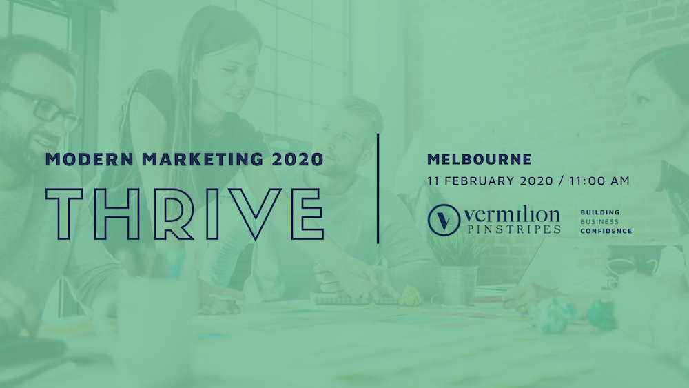 THRIVE MELBOURNE MODERN MARKETING 2020-1