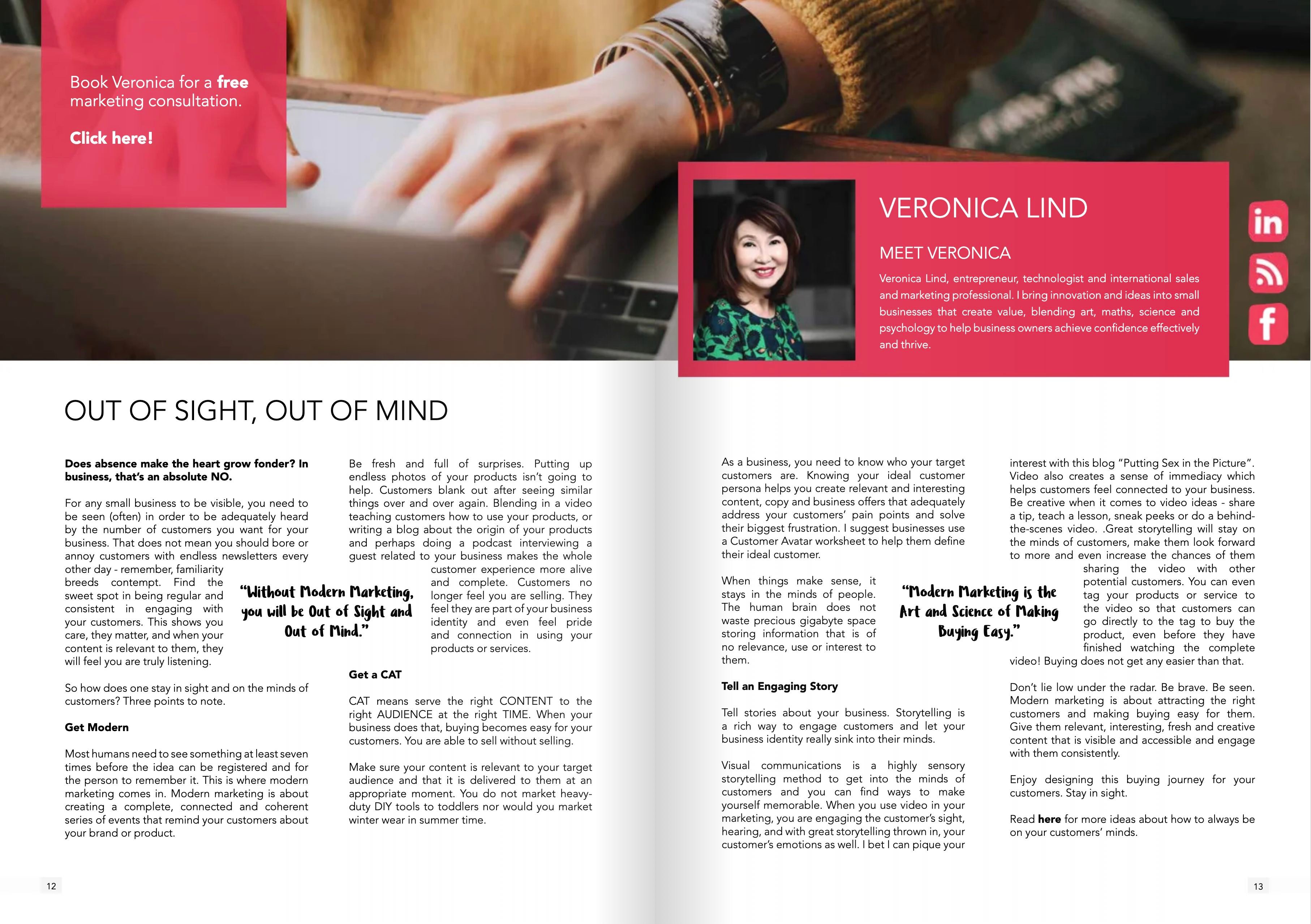 Out of Sight Out of Mind on Business Collective August 2020 issue