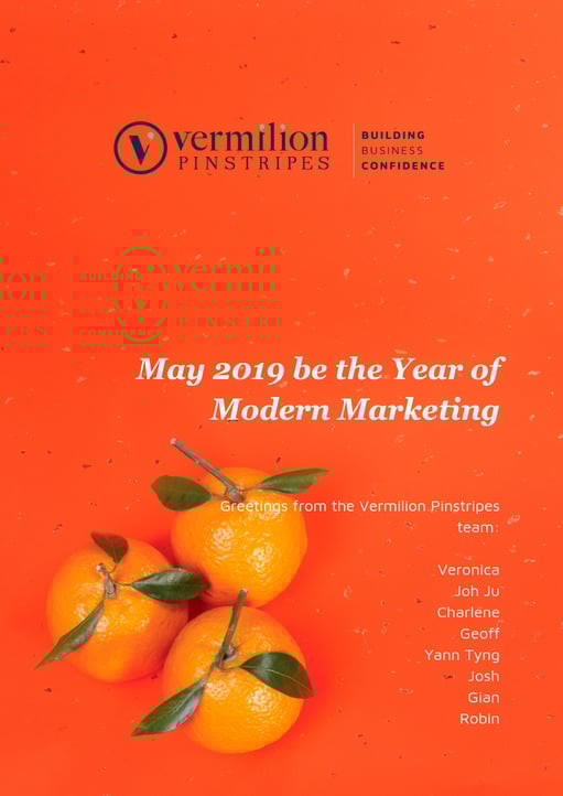 May 2019 be the Year of Modern Marketing | Vermilion Pinstripes