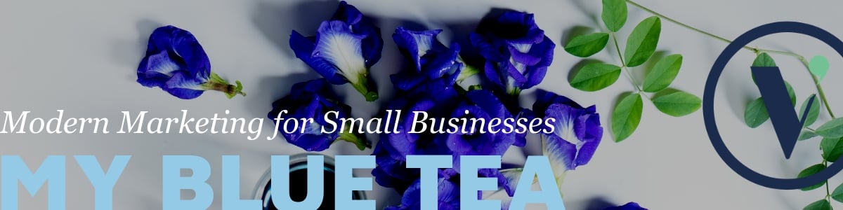 Modern Marketing for My Blue Tea | Vermilion Pinstripes Modern Marketing for Port Macquarie businesses