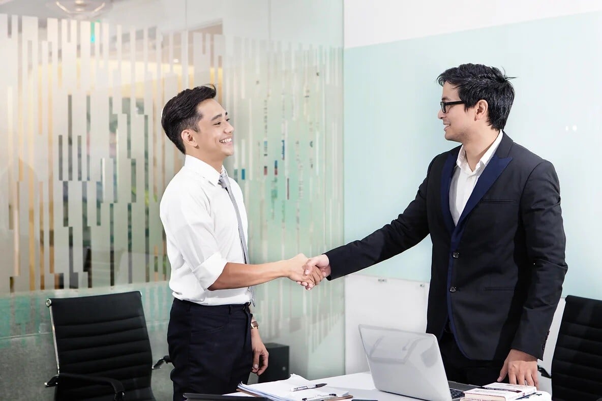 find the right business partners | Vermilion Pinstripes