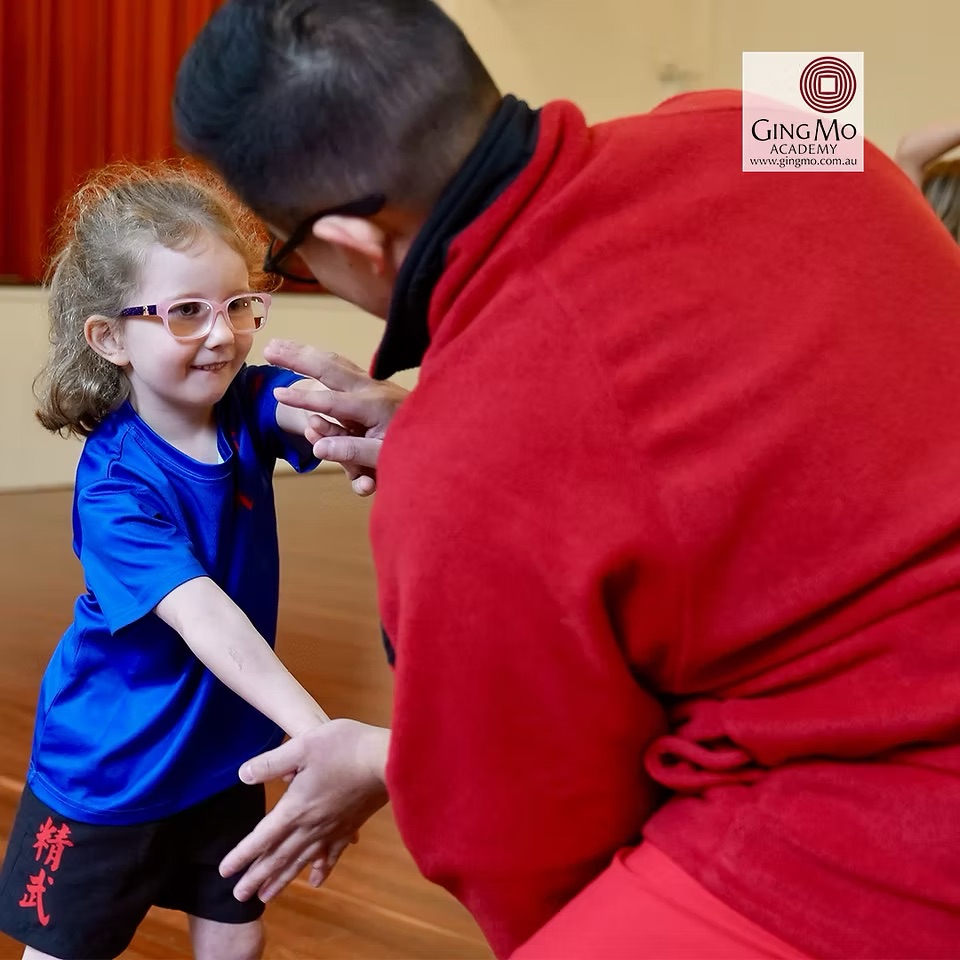 Ging Mo Academy | Vermillion Pinstripes