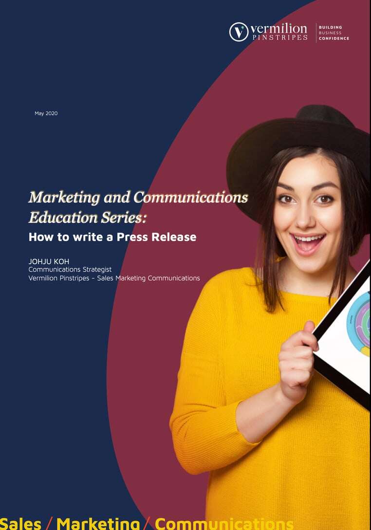 How to write a press release | Vermilion Pinstripes