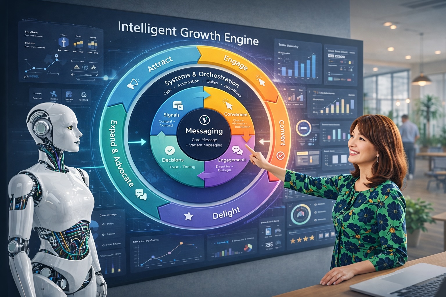 What a Modern Marketing Growth Engine Looks Like in a Real Business | Vermilion Pinstripes