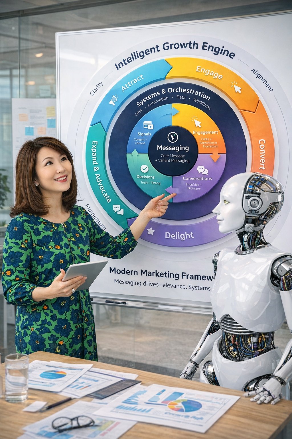 How Modern Marketing Actually Works: The Growth Engine Explained | Vermilion Pinstripes