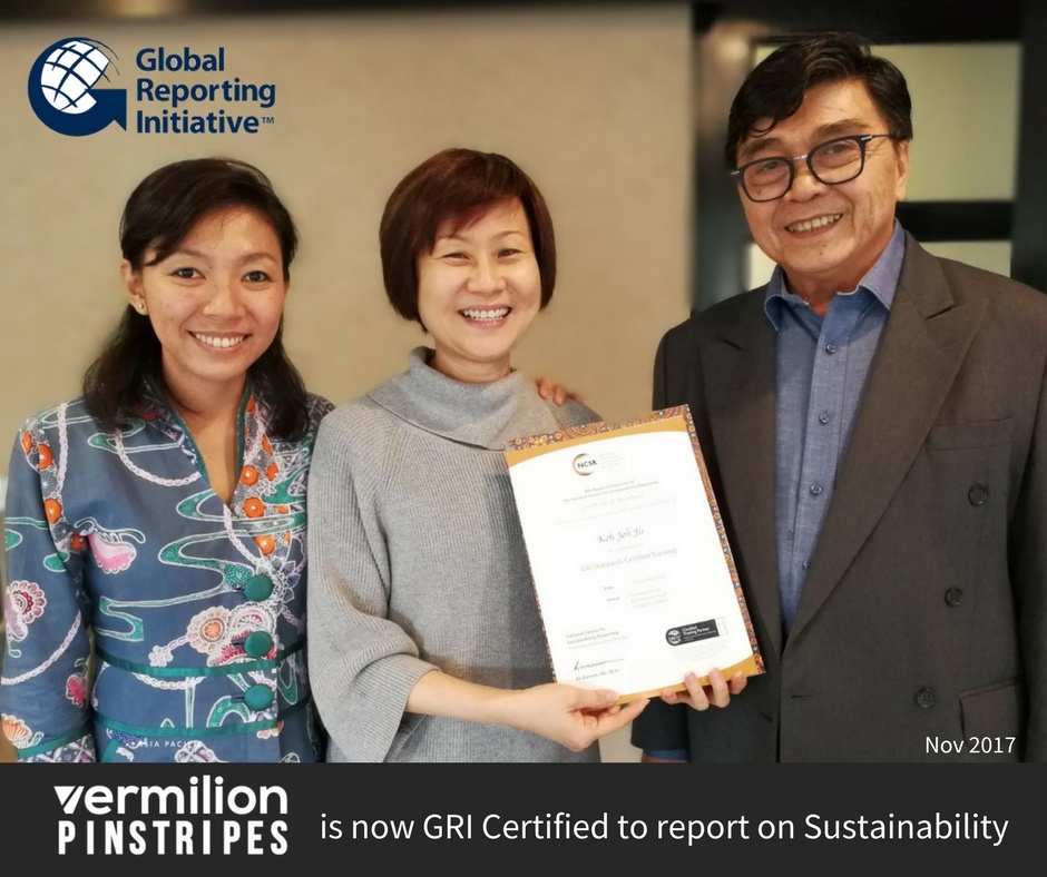 Vermilion Pinstripes GRI CSRS certification
