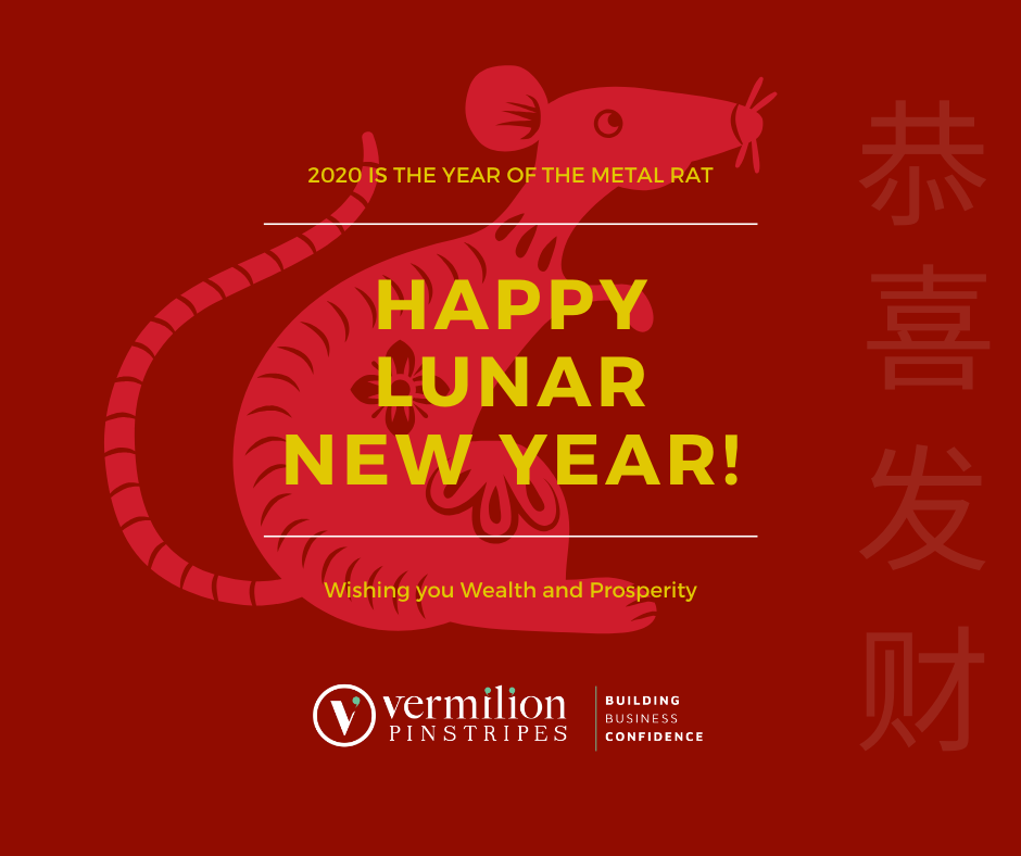 Happy Lunar New Year, 2020 Year of the Metal Rat