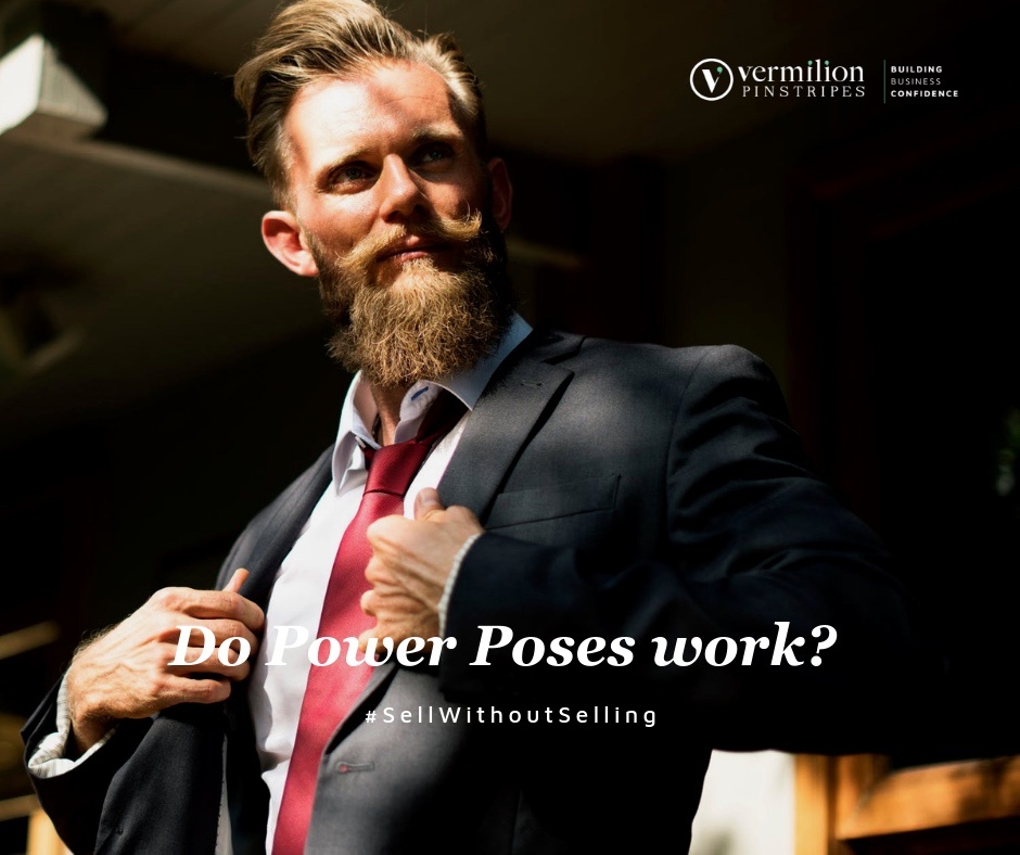 Do Power Poses Work when you're Selling?